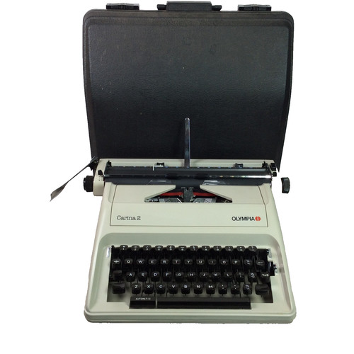 Macchina scrivere olympia - scrivere,