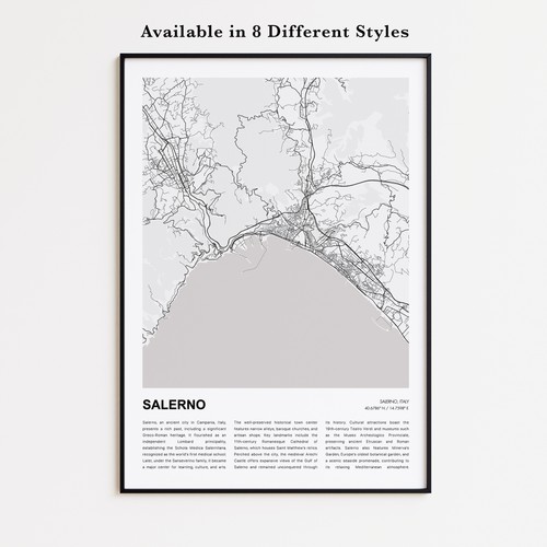 Stampa mappa città - , di