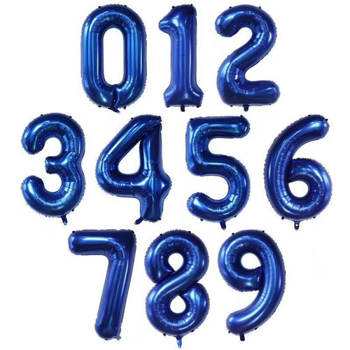 Palloncini numero grande - numero,