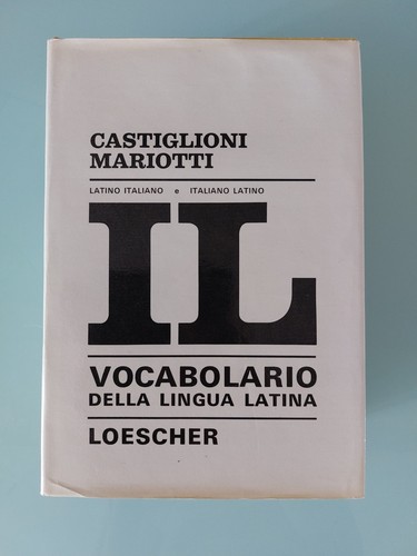Vocabolario latino - latino, il