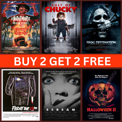 Poster film horror iconici