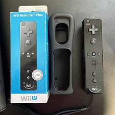 Wii Remote Plus nero nuovo con