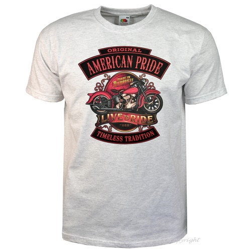 Shirt biker american - american, vintage