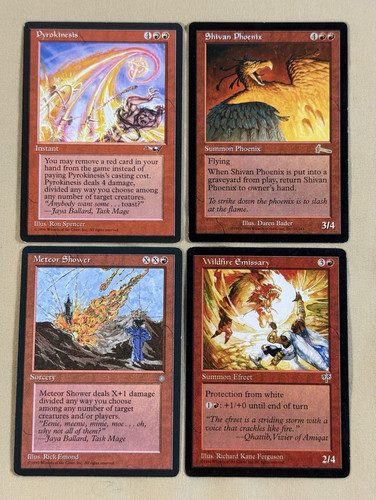 Mtg burn ash - mtg, da