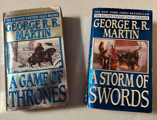 George martin lot of 2 - r.,