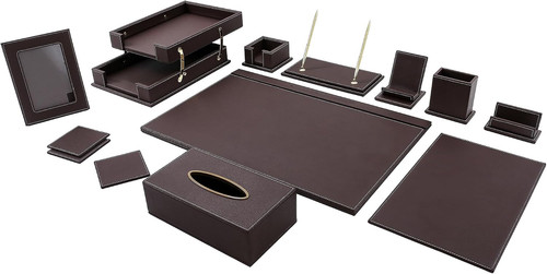 Set scrivania pelle - pelle,, 13