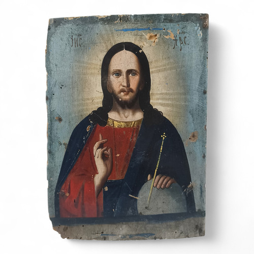 Icona russa cristo - icona,