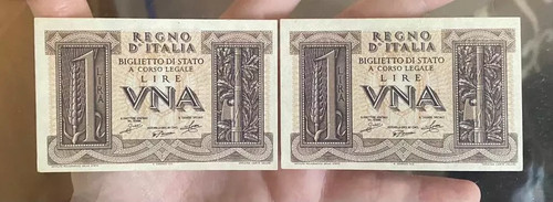 Lira impero 1939 coppia di - impero,