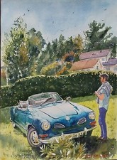 Acquerello Quadro Originale