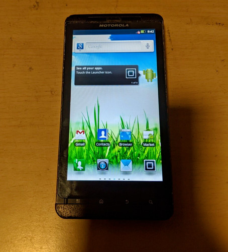 Motorola milestone 8gb - x2,