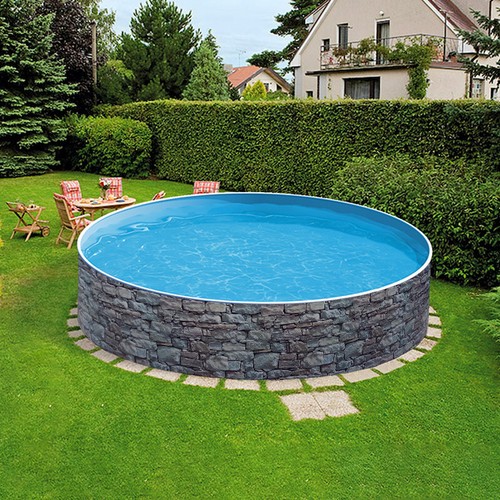 Piscina fuori terra rotonda