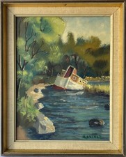 Quadro a Olio Impressionista