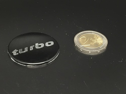 Saab turbo 38mm logo - 38mm,