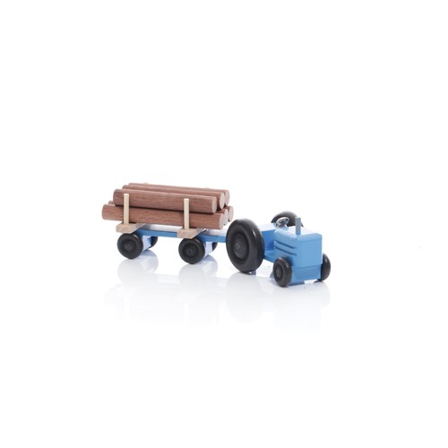 Gioco legno trattore - legno, con