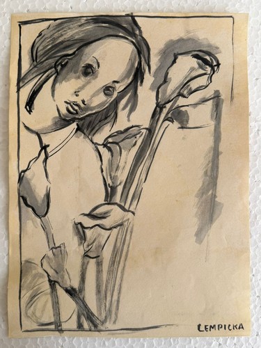 Tamara lempicka disegno - de, e