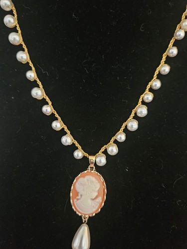Girocollo con cammeo - girocollo,