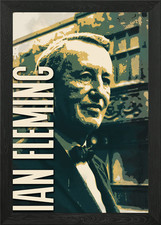 Ian Fleming poster arte da