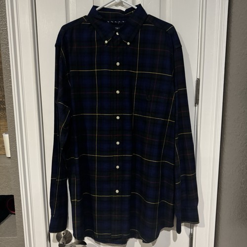 Camicia chaps uomo xlt blu - camicia,