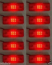 10 Pezzi Rosso 24V LED
