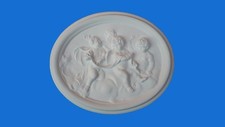 BASSORILIEVO IN GESSO -Ovale