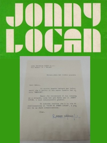 Jonny logan lettera romano - logan,