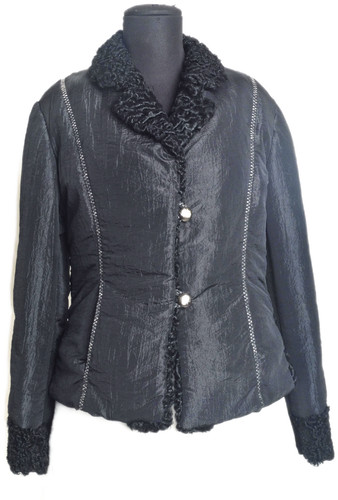 Giacca donna nylon astrakan - giacca,