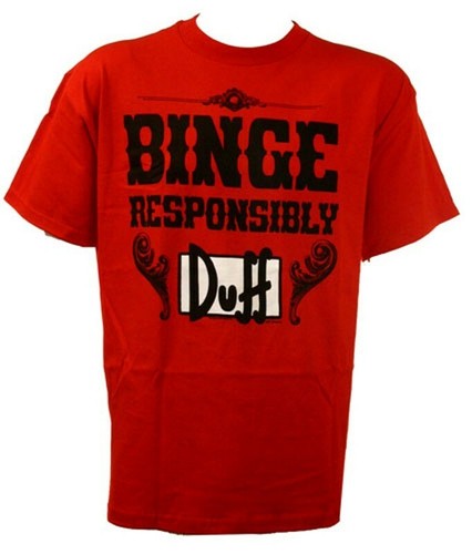 Shirt simpsons birra - birra, duff