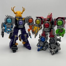 Power Rangers Uchu Sentai Kyuranger DX Kyurenoh Ryuteioh Megazord Set Bandai