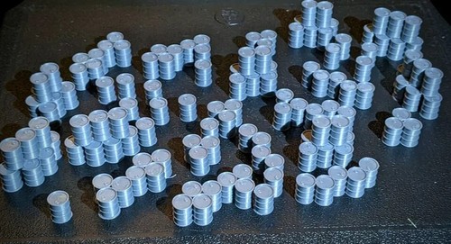 Bulk fusti olio - olio, gioco