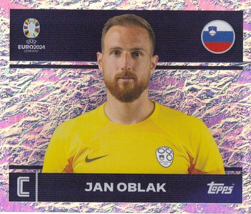 Adesivo topps uefa euro - adesivo, 2024