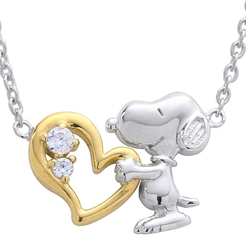 Collana snoopy arachidi - collana, cuore