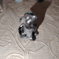 Collezione animali in pietra cane ossidiana