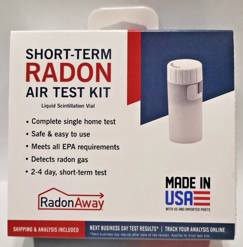 Radonaway kit test radon - radon, a