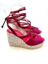 Zeppa Espadrilles in Camoscio