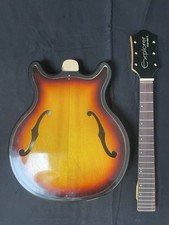 Corpo e manico chitarra