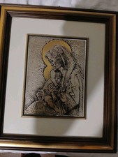 Quadro Madonna Con Bambino In