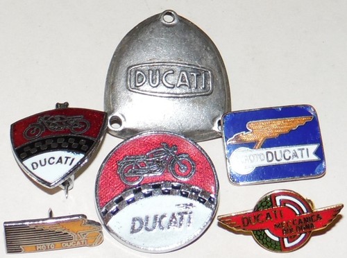 Vintage bikers pins ducati - pins,