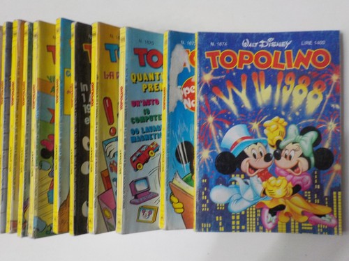 Topolino annata 1987 - topolino,