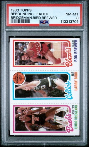 1980 topps rebounding leader - topps,