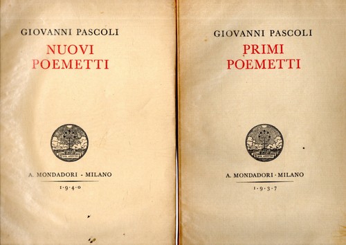 Pascoli giovanni primi - giovanni.,