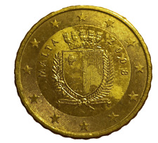 10 CENTESIMI DI EURO MALTA -2008-Stemma di Malta