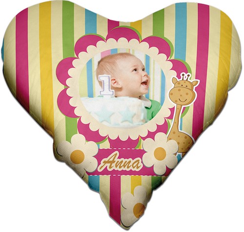 Cuscino personalizzato cuore - a,