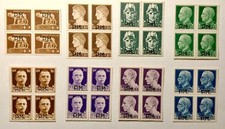 Colonie Italiane – Lotto di 8 quartine “P.M.” Posta Militare – MNH