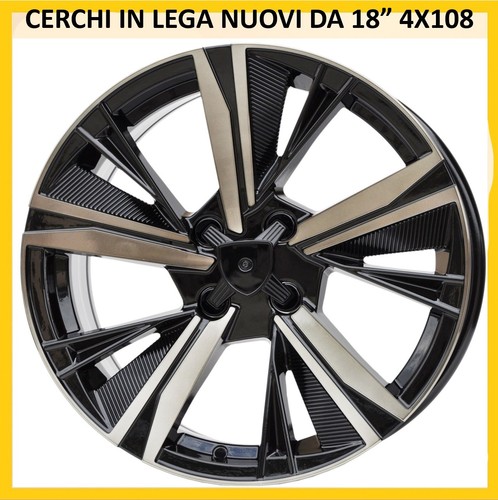 Set cerchi lega 4x108 - cerchi,