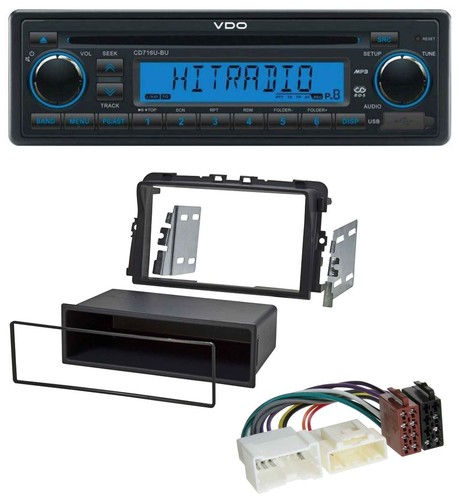 Autoradio vdo aux - 1din, cd