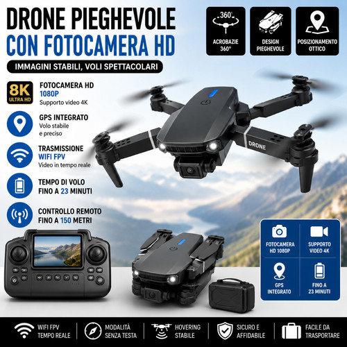 Drone pieghevole con - drone,