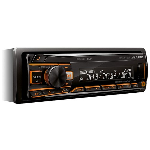 Alpine ute 204dab car stereo - ute-204dab,