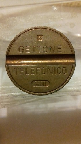 Gettone telefonico 7801 ipm - gettone, n'7801