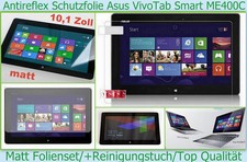 2x Anti reflex glare Asus VivoTab Smart ME400C Pellicola Protettiva Display
