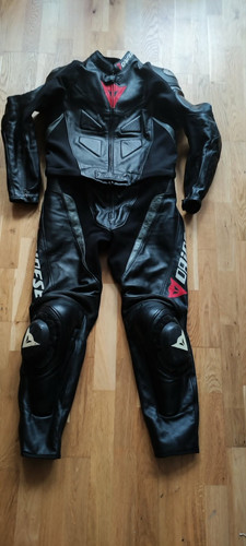 Tuta moto pelle due - , pezzi